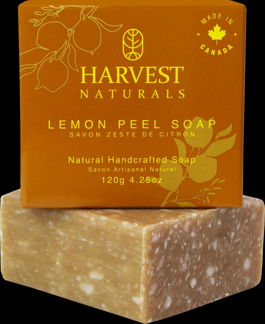 lemon peel soap